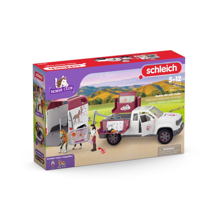 schleich® Liikkuva eläinlääkäri ja perävaunu