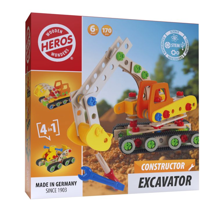 Heros Constructor kaivinkone 170 osaa