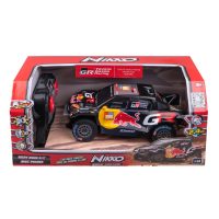 NIKKO Toyota Gazoo Racing Dakar 2024 Moraes 1:18 Radio-Ohjattava ajovaloilla
