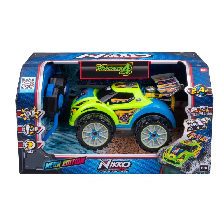 NIKKO Nano VaporizR Amphibious Maasto Vesi Lumi Radio-Ohjattava 4&#215;4 20 cm