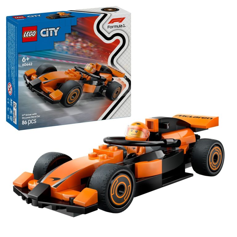 F1®-kuljettaja ja McLaren-kilpa-auto