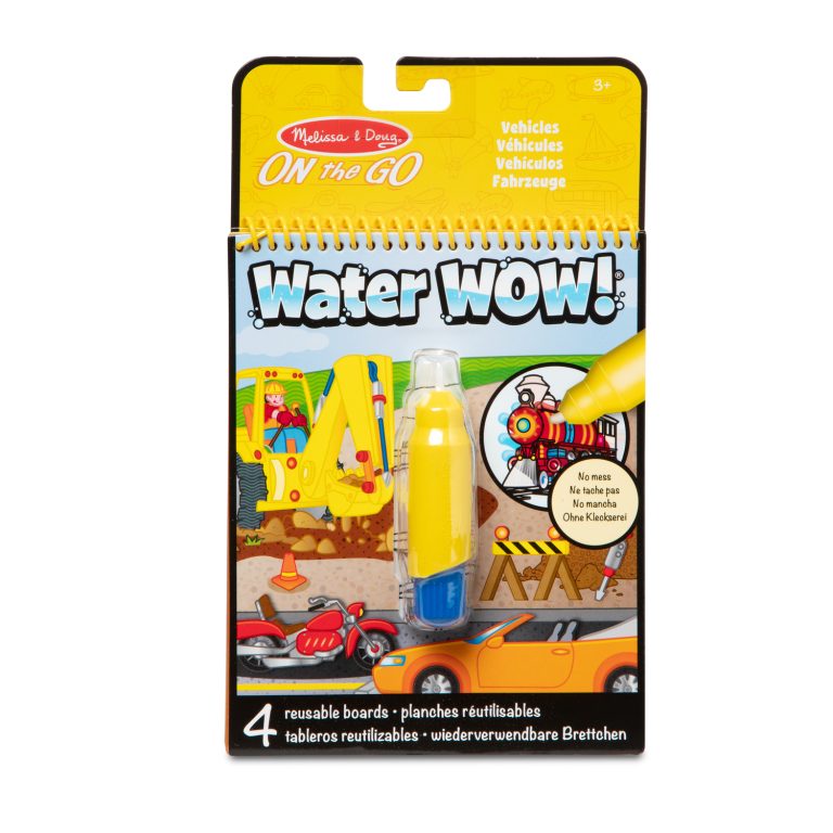 MELISSA &#038; DOUG Water Wow! Vesimaalauskirja Kulkuneuvot