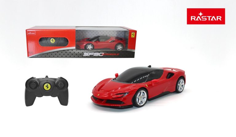 RASTAR 1:24 Ferrari SF90 Stradale Red radio-ohjattava 19 cm