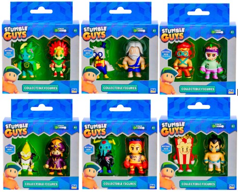 Stumble Guys Mythic hahmo 5,5 cm 2 kpl