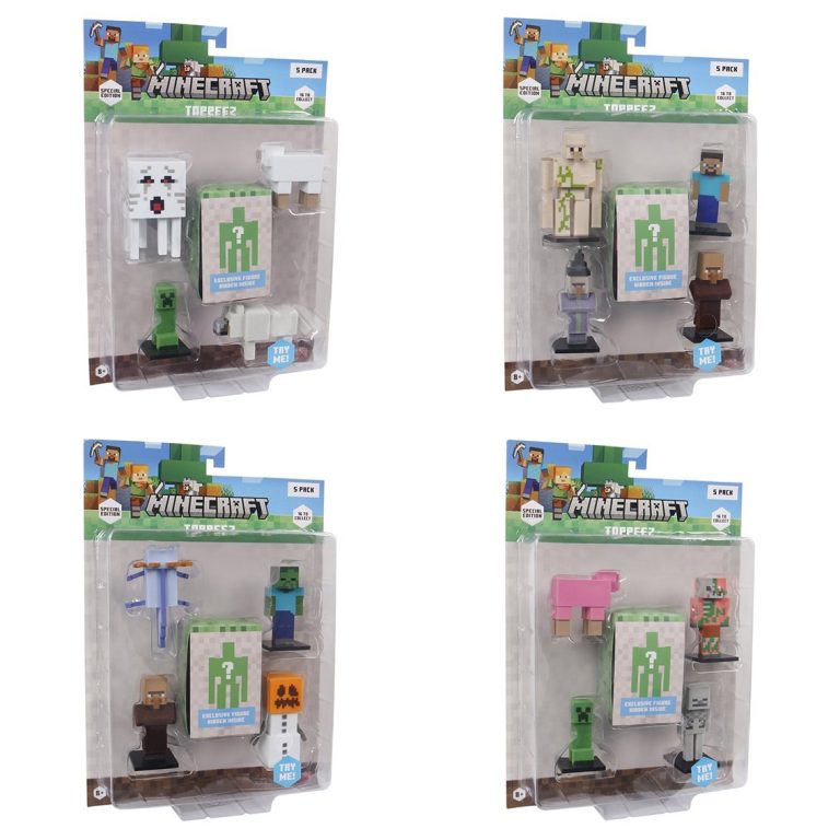 Minecraft 3D Special Edition figuuri 5 kpl