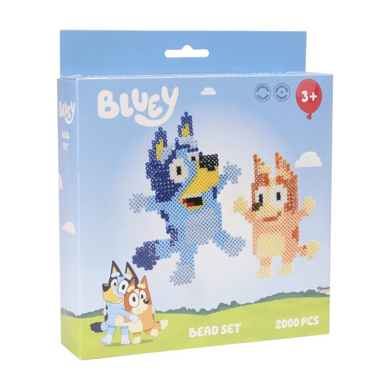 Bluey helmiaskartelusetti