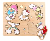 Hello Kitty &#038; Friends puinen nuppipalapeli,