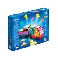 Geomag Magnetic Tiles Gems Vehicles -rakennussetti