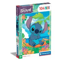 Clementoni-palapeli Stitch 104 palaa