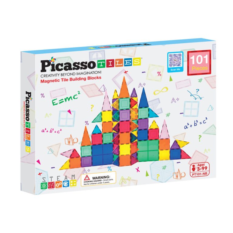 PicassoTiles magneettirakennussarja 101-osainen