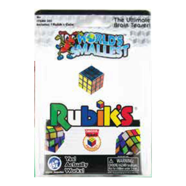 World&#8217;s Smallest Rubik&#8217;s Cube