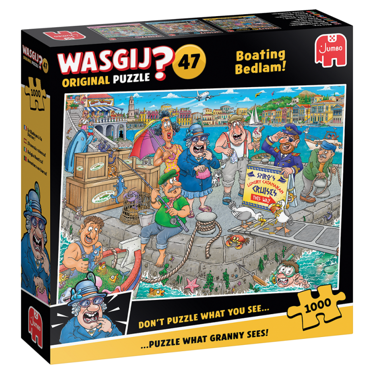 Palapeli Wasgij Original 47 Boating Bedlam!