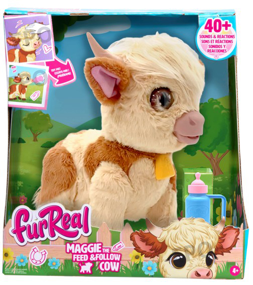 FurReal Maggie ruoki & seuraa lehmä