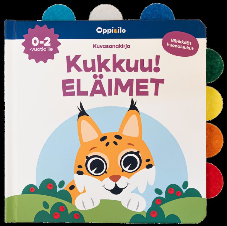 Kukkuu! Eläimet -katselukirja