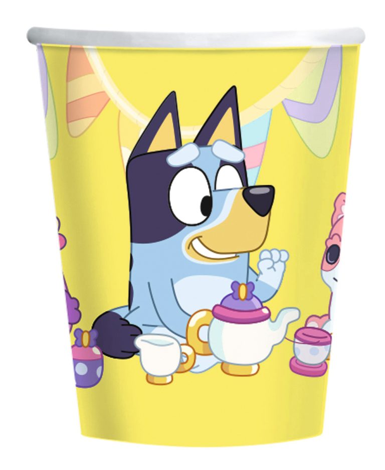 Bluey pahvimuki 266 ml 8 kpl/pkt