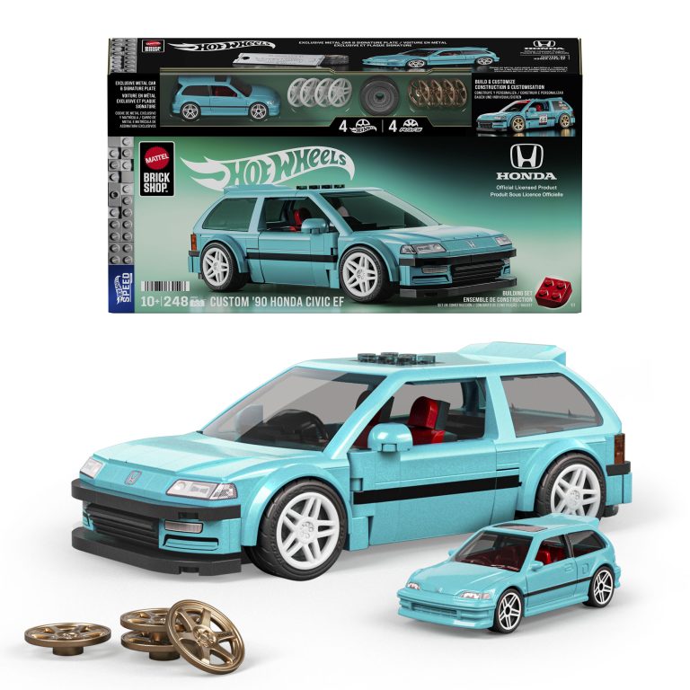 Mattel Brick Shop™ Hot Wheels® ’90 Honda Civic EF -rakennussetti