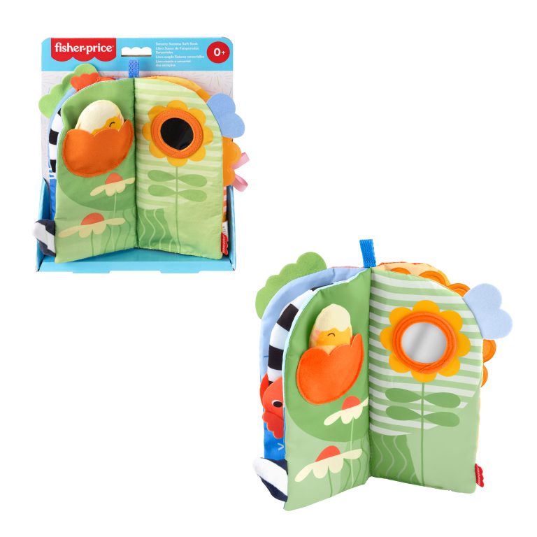 Fisher-Price Sensory Seasons vauvan pehmokirja