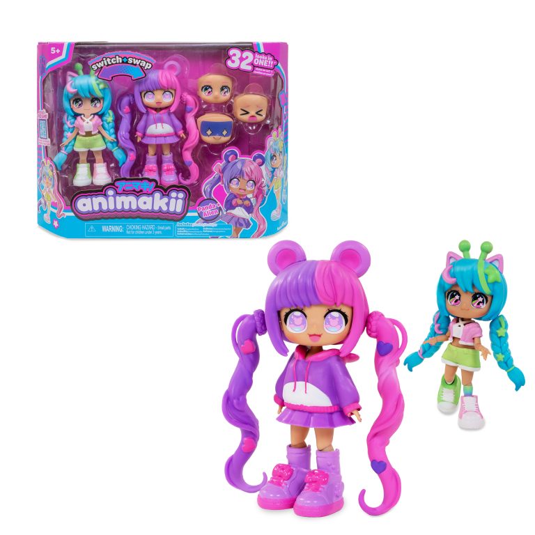 Animakii-nukkesetti Panda/ Alienkissa