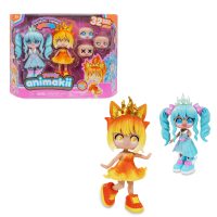 Animakii-nukkesetti Tuli/Jää