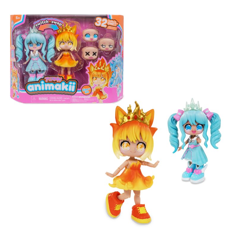 Animakii-nukkesetti Tuli/Jää