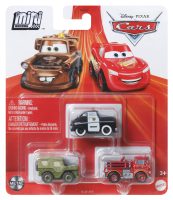 Cars Mini Racers -miniautot 3 kpl