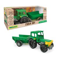 Wader traktori ja perävaunu