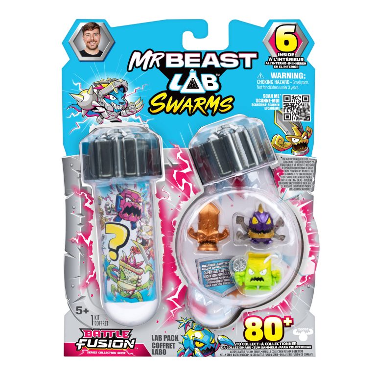 MrBeast Lab Swarms Battle Fusion -hahmo 6 kpl