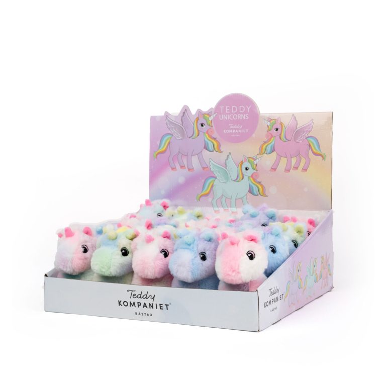 Teddykompaniet Yksisarvispehmo 13 cm