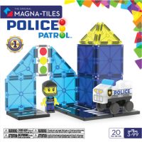 MAGNA-TILES® Poliisipartio, 20 osaa